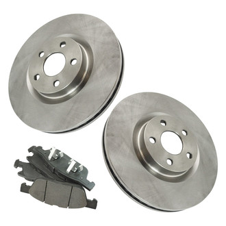 TRQ® - Front Disc Brake Kit with Ceramic Pads