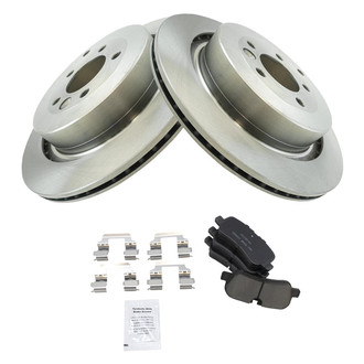 TRQ® - Rear Disc Brake Kit with Ceramic Pads