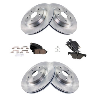 TRQ® - Performance Ceramic Brake Kit