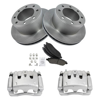 TRQ® - Rear Disc Brake Kit with Ceramic Pads and Calipers