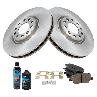 TRQ® - Front Disc Brake Kit with Ceramic Pads