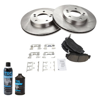 TRQ® - Front Disc Brake Kit with Ceramic Pads