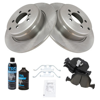 TRQ® - Rear Disc Brake Kit with Ceramic Pads