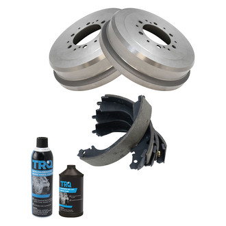 TRQ® BKA15457 - Rear Drum Brake Kit