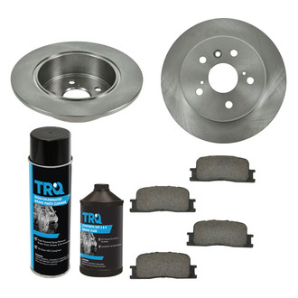 TRQ® - Rear Disc Brake Kit with Ceramic Pads