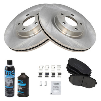 TRQ® - Front Disc Brake Kit with Ceramic Pads