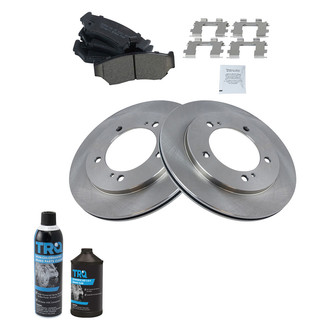 TRQ® - Front Disc Brake Kit with Ceramic Pads