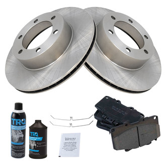 TRQ® - Front Disc Brake Kit with Ceramic Pads