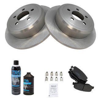 TRQ® - Rear Disc Brake Kit with Ceramic Pads