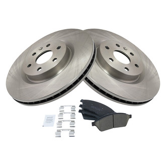 TRQ® - Front Disc Brake Kit with Ceramic Pads