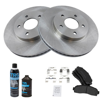 TRQ® - Front Disc Brake Kit with Ceramic Pads