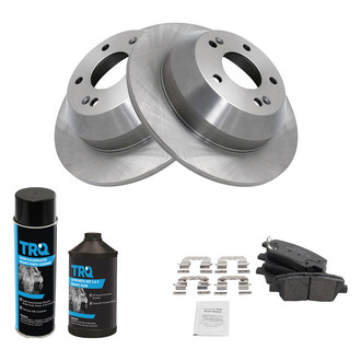TRQ® - Rear Disc Brake Kit with Ceramic Pads