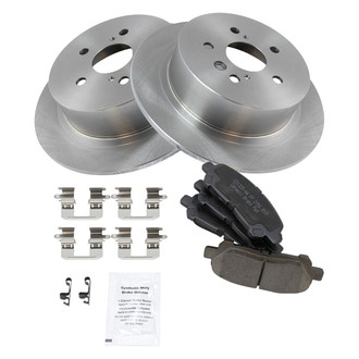 TRQ® - Rear Disc Brake Kit with Ceramic Pads
