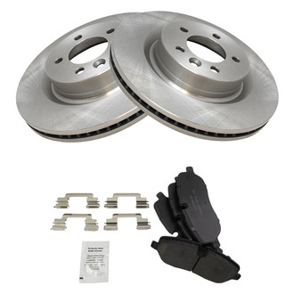 TRQ® - Front Disc Brake Kit with Ceramic Pads