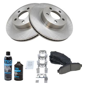 TRQ® - Front Disc Brake Kit with Ceramic Pads
