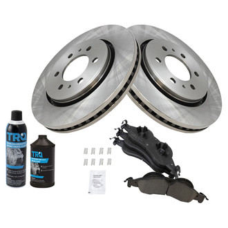 TRQ® - Front Disc Brake Kit with Ceramic Pads