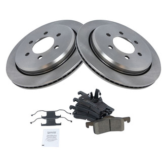 TRQ® - Rear Disc Brake Kit with Ceramic Pads