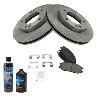 TRQ® - Front Disc Brake Kit with Ceramic Pads