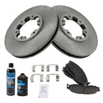 TRQ® - Front Disc Brake Kit with Ceramic Pads