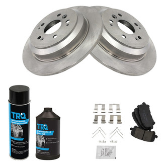 TRQ® - Rear Disc Brake Kit with Ceramic Pads