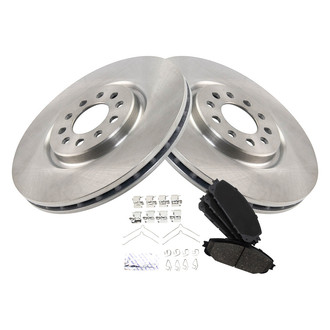 TRQ® - Front Disc Brake Kit with Ceramic Pads