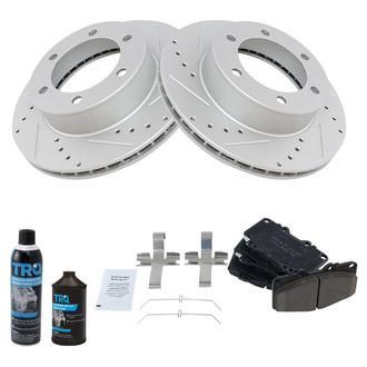 TRQ® - Performance Ceramic Front Brake Kit
