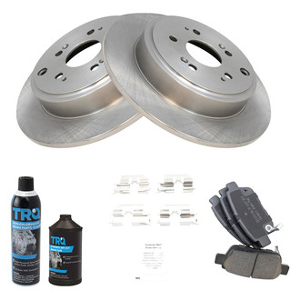 TRQ® - Rear Disc Brake Kit with Ceramic Pads