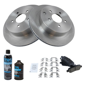 TRQ® - Rear Disc Brake Kit with Ceramic Pads