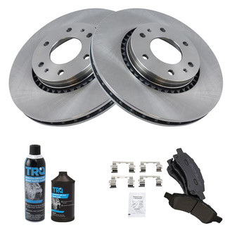 TRQ® - Front Disc Brake Kit with Ceramic Pads