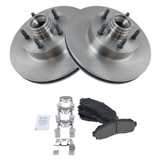 TRQ® - Front Disc Brake Kit with Ceramic Pads