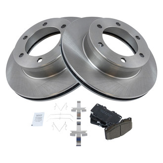 TRQ® - Front Disc Brake Kit with Ceramic Pads