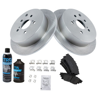TRQ® - Rear Disc Brake Kit with Ceramic Pads