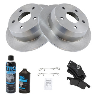 TRQ® - Rear Disc Brake Kit with Ceramic Pads
