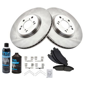 TRQ® - Front Disc Brake Kit with Ceramic Pads