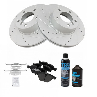 TRQ® - Performance Ceramic Front Brake Kit