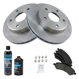 TRQ® - Front Disc Brake Kit with Ceramic Pads
