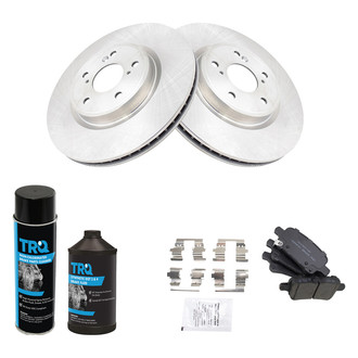 TRQ® - Front Disc Brake Kit with Ceramic Pads