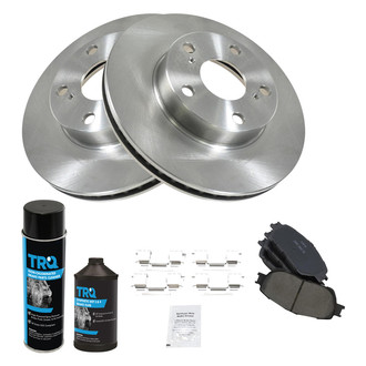 TRQ® - Front Disc Brake Kit with Ceramic Pads