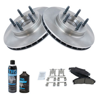 TRQ® - Front Disc Brake Kit with Ceramic Pads