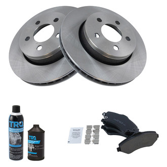 TRQ® - Front Disc Brake Kit with Ceramic Pads