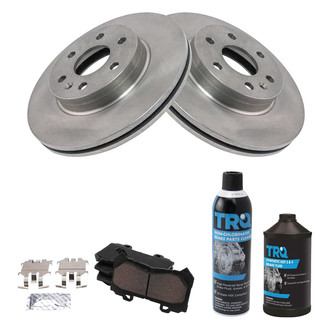 TRQ® - Front Disc Brake Kit with Ceramic Pads