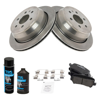 TRQ® - Rear Disc Brake Kit with Ceramic Pads
