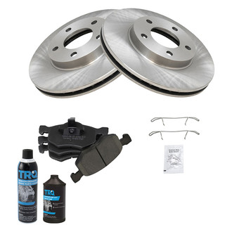 TRQ® - Front Disc Brake Kit with Ceramic Pads