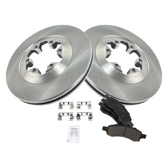 TRQ® - Front Disc Brake Kit with Ceramic Pads