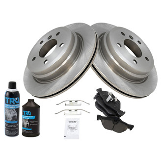 TRQ® - Rear Disc Brake Kit with Ceramic Pads
