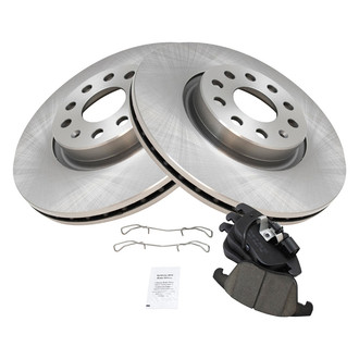 TRQ® - Front Disc Brake Kit with Ceramic Pads