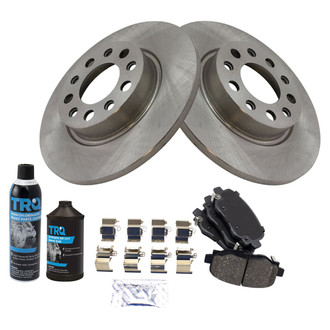 TRQ® - Rear Disc Brake Kit with Ceramic Pads