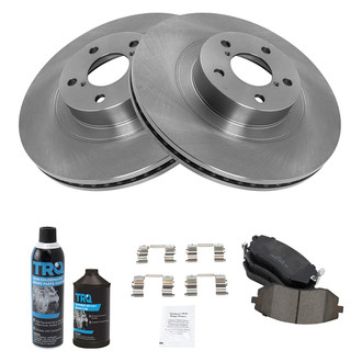 TRQ® - Front Disc Brake Kit with Ceramic Pads