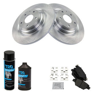 TRQ® - Rear Disc Brake Kit with Ceramic Pads