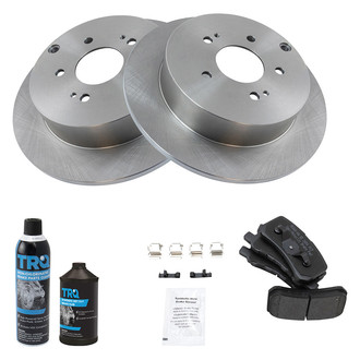 TRQ® - Rear Disc Brake Kit with Ceramic Pads
